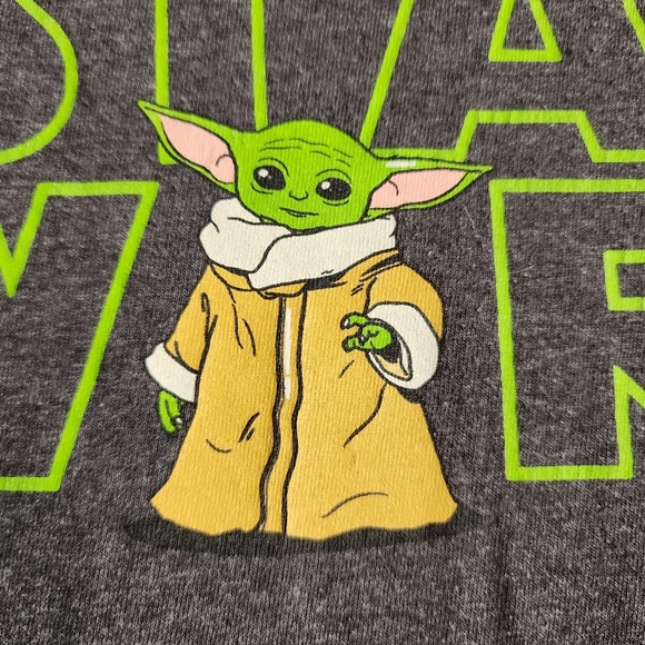 Star Wars Yoda short sleeve shirt Size L - Picture 2 of 9